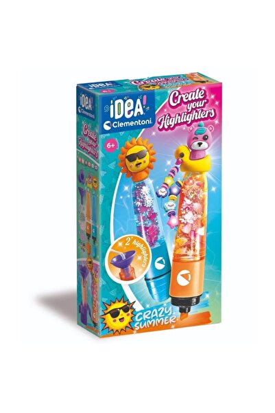Noriel Set de creatie, Clementoni Idea, Marker cu decoratiuni, Crazy Summer, ...