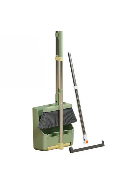 Dreamramp Σετ σκούπας και φαρασιού με λαβή και λαβή τύπου Τ, για σκόνη και νε...