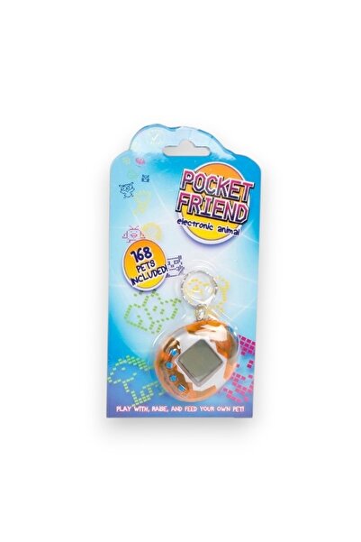 Avaleea Animal virtual electronic, Tip breloc, Pentru copii, Portocaliu