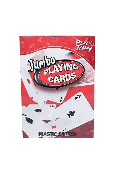 Avaleea Pachet carti de joc Play ToDay Jumbo, Pentru copii, 17,5 cm