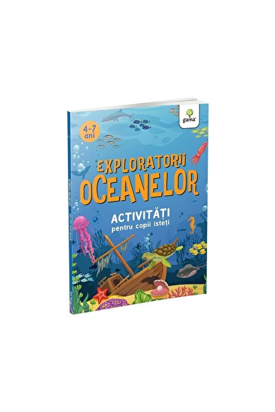 Tiki-Tan Carte educativa cu activitati pentru copii, Exploratorii oceanelor