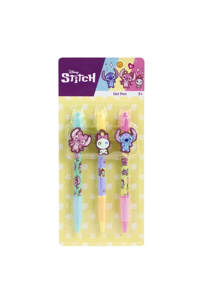 Create It Set 3 pixuri gel Disney, Model Stitch, Pentru copii, Multicolor