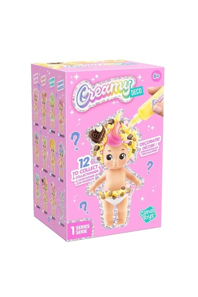 Noriel Breloc surpriza cu accesorii de personalizat, Creamy Deco, Pentru copi...