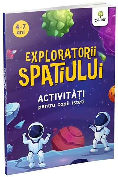Tiki-Tan Carte educativa cu activitati pentru copii, Exploratorii spatiului