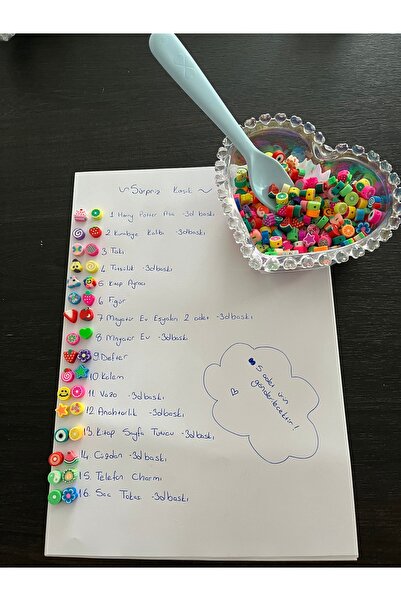 3dvibeswithmerve Sürpriz Hediye Ürünler 5 adet