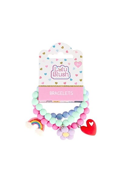 Create It Set 3 bratari, Accesorii fashion, Model 1, Pentru copii, Multicolor