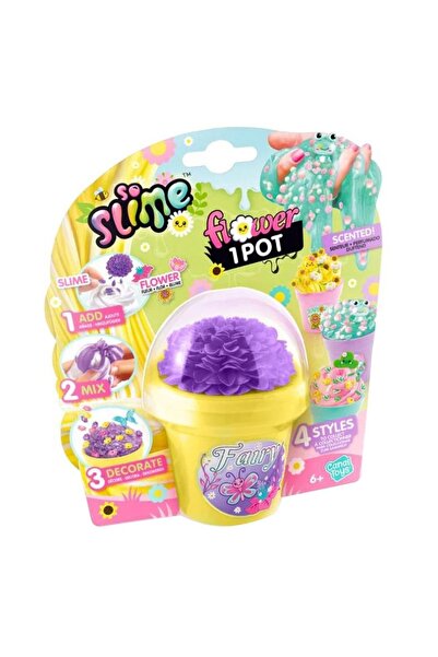 Noriel Set de creat slime parfumat, So Slime DIY, Ghiveci de flori, Pentru co...