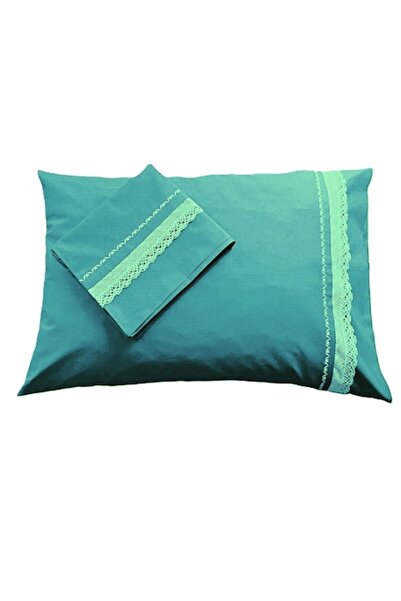 Casa Bucuriei Set 2 fețe de pernă cu detalii brodate, 80 cm x 80 cm, Casa Buc...