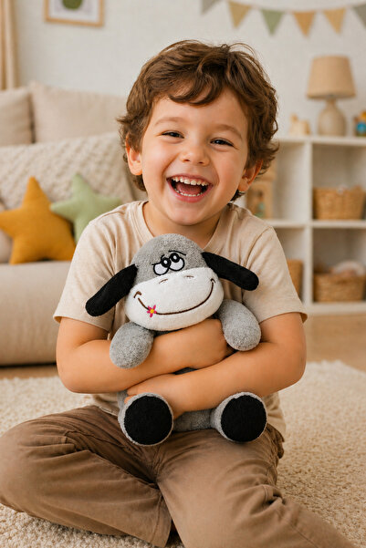 Özgüner Oyuncak 25 cm Peluş Hayvan Figürlü Oyuncak - Sevimli Peluş Arkadaş