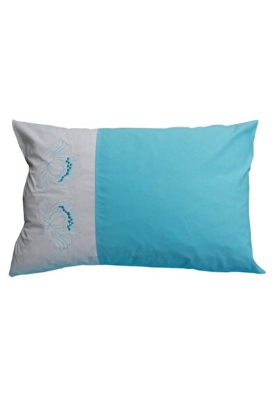 Casa Bucuriei Set de 2 fețe de pernă brodate 50 x 85 cm