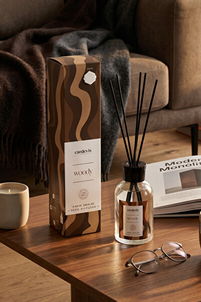 cardevis Woody Reed Diffuser 100 ml | Odunsu & Doğal Kalıcı Oda Kokusu
