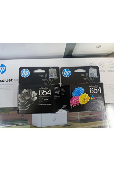 HP 654 Siyah Renkli Set Kartuş 6575