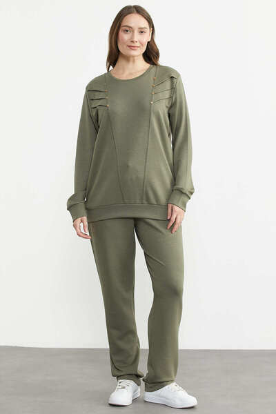 Sementa Σετ Φόρμας Oversize Scuba - Χακί