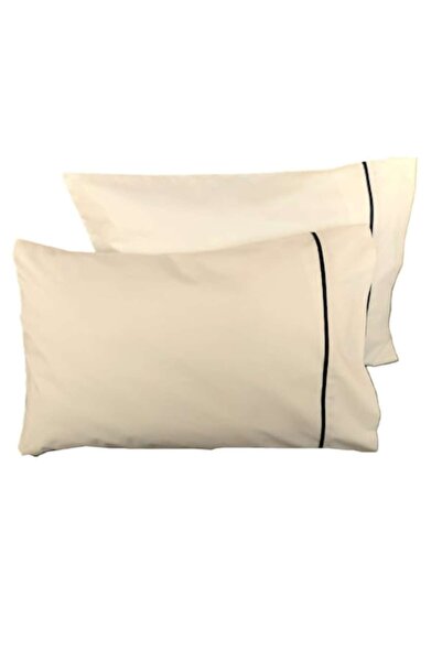 Casa Bucuriei Set of 2 Pillowcases with Piping, 50 cm x 70 cm, Casa Bucuriei,...