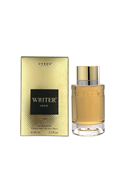 Writer Apă de parfum Gold pentru bărbați 100ml – Apă de colonie Orientală Lem...