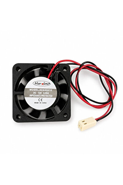 Marxlow 4CM 40X40X10 DC FAN 12V 0.08A 2 UÇLU