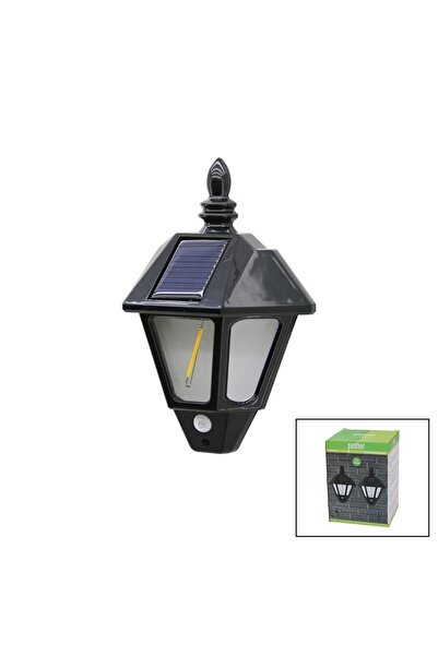 Go İthalat 2 PCS SOLAR - GÜNEŞ ENERJİLİ DUVAR LAMBASI COB LED SENSÖRLÜ= 3 MOD...