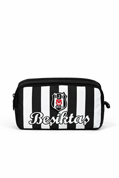 Beşiktaş BJK Лицензирана калъф за моливи от синтетична кожа с много отделения