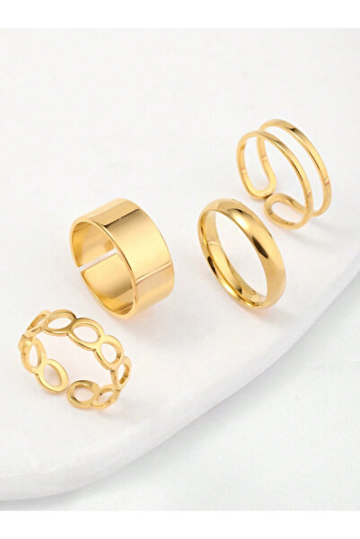 Ervalina 4-Piece Combination Ring Set