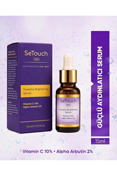 SeTouch Lab C Vitamini | Güçlü Aydınlatıcı, Cilt Tonu Eşitleyici & Anti-Aging...