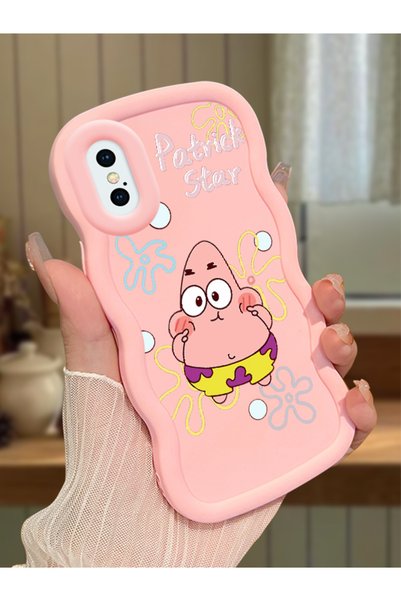 Hontinga iPhone XS Compatible Shockproof Simple Pink Silicone Phone Case Spon...