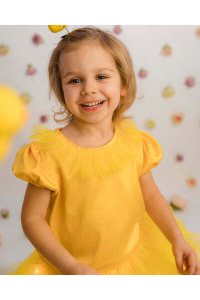 fustite cu luminite Κίτρινη Μπλούζα Ήλιος, Πικραλίδα, Κίτρινο Λουλούδι - 5-6 ...