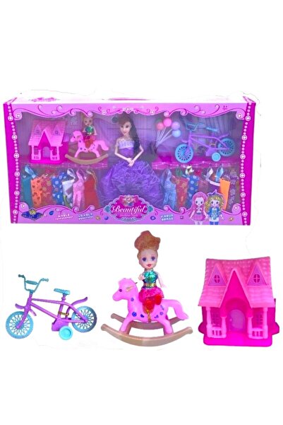 Toybox Fashion Doll with Dresses Makeup and Cute Doll Accessories Style Wardr...