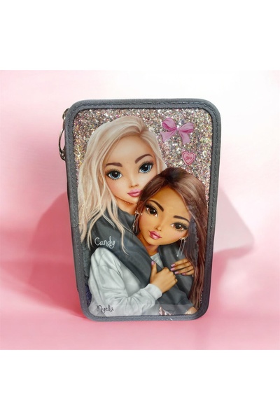 cosmic kırtasiye Fancy 3-Compartment Pencil Case Top Model