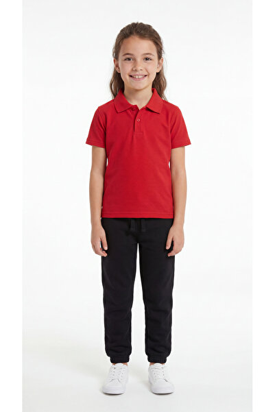 Mışıl Kids Ученическа поло блуза за момичета с къс ръкав Lacoste