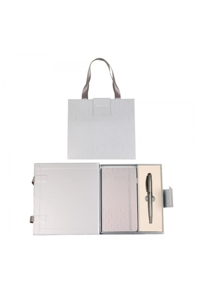 CRESCO Set cadou pix cu grafit + agendă mată A6 Symphony Elegant Premium