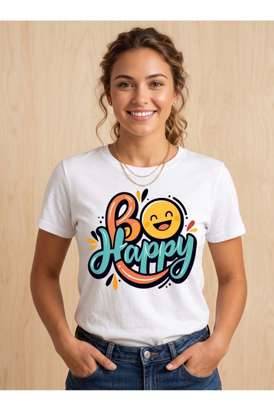 DURAK REKLAM طباعة DTF على الأقمشة قابلة للتطبيق بالكي من شركة Be Happy