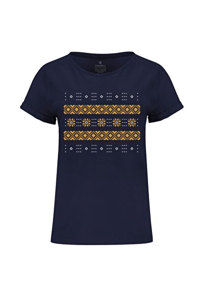 ColorEscu Tricou Tradițional, damă, culoare bleumarin, CIR128