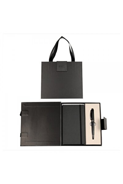 CRESCO Set cadou: pix negru/argintiu + carnet A6 Symphony Elegant Premium