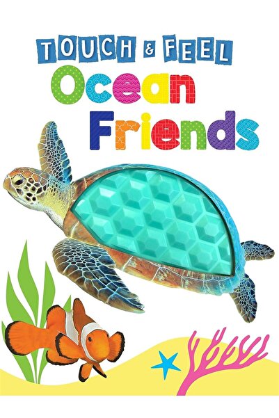 Little Hippo Φίλοι του Ωκεανού (Βιβλίο με υφάσματα για αφή και αίσθηση)