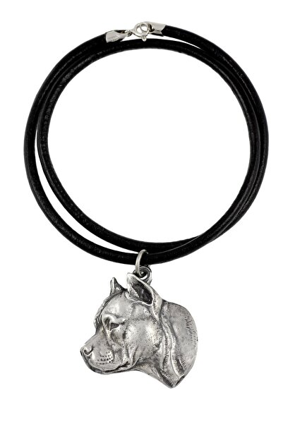 Art - Dog American Staffordshire Terrier, Amstaff II - Colier cu câine, panda...
