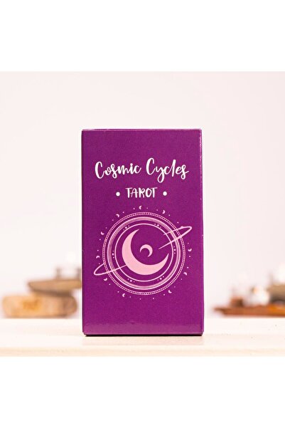 Bıyıklı Tobacco Cosmic Cycles Tarot Deck Tarot Card