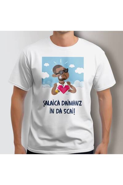 OEM Tricou pentru barbati - Salaica daimanz in da scai!