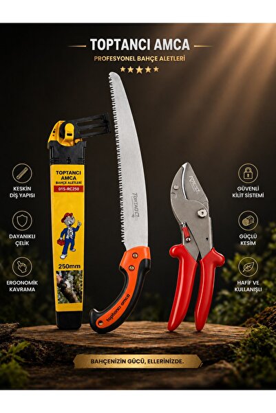 Toptancı Amca Επαγγελματικό Σετ Κλαδέματος Αλυσοπρίονο + Ψαλίδι Κλαδέματος Χά...