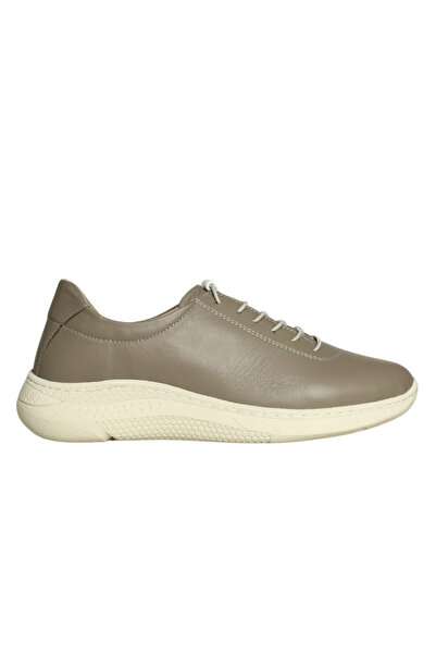 Platin Mink Leather Women's Casual Shoes