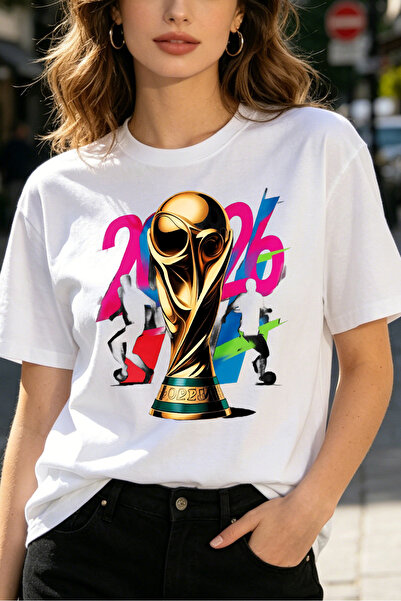 Fleck قمصان نسائية بتصميم كأس العالم لكرة القدم 2026 بأسلوب عصري