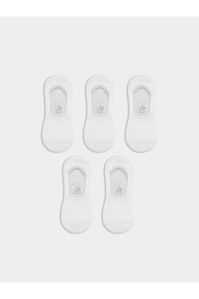 LC Waikiki Women's Plain Invisible Socks 5 Pack