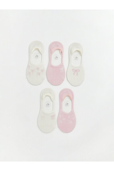 LC Waikiki Non-Slip Grip Women's Ballet Socks, Set of 5