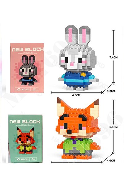 hanemlife kaliteli ve sağlıklı ürünler new bloch Bricks Judy Hopps - Nick Wil...