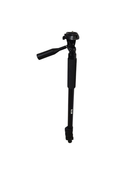 Ayex KM-101A Monopod + Pan Head Kafa, 160 cm, 2 kg Taşıma Kapasiteli, 4 Kadem...