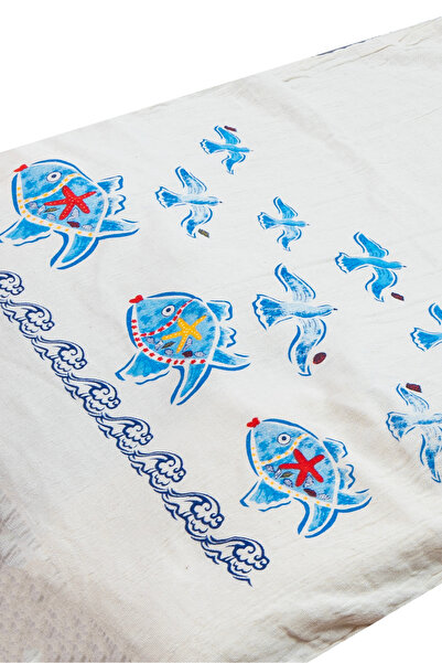 lizzamoda 100% Cotton Muslin Peshtemal