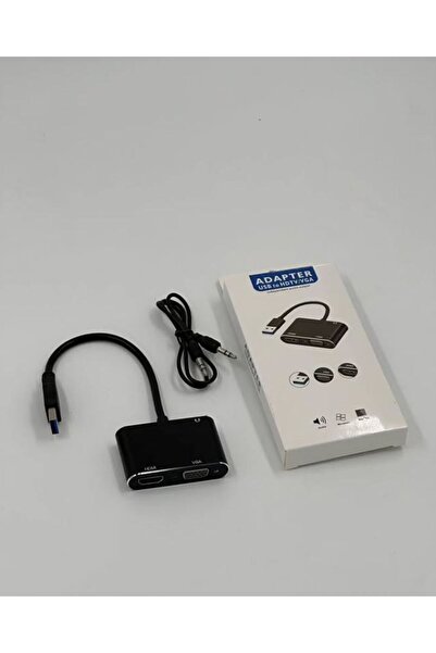 Ru Collective Usb Hdmi+Vga+Aux Çevirici ZR702
