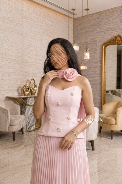 nervenia-sa Ruby Nice Pleated Occasion Dress