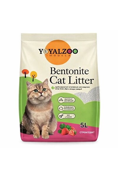 Royalzakira Royal Zoo Bentonite Cat Litter - Strawberry Scent (5L)