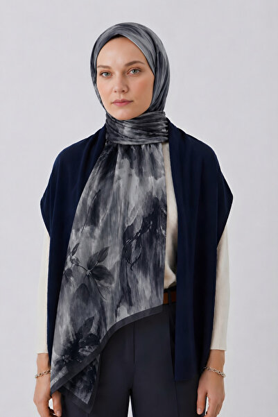 BONASERA EŞARP Women's French Silk Hijab Shawl Premium