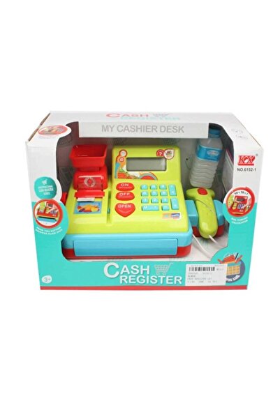 ETOY Casa de marcat interactiva cu scanner si calculator real pentru copii